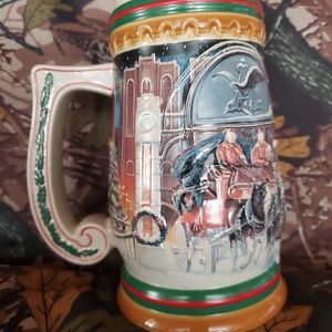 Anheuser busch Christmas stein